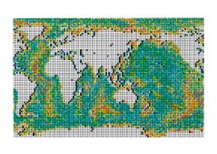 LEGO Art 31203 Mappa del mondo