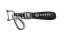 NISSAN key fob, keychain black leather