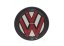 VW Yleistakamerkki, logo (11,3cm) - musta matta