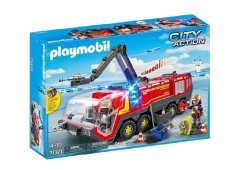 PLAYMOBIL 71371 Luchthavenbrandweerwagen met licht en geluid