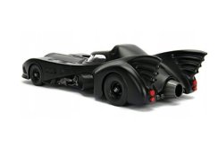 Batmobile 1989 metal model jucărie baterie lumini sunet 1:24 negru